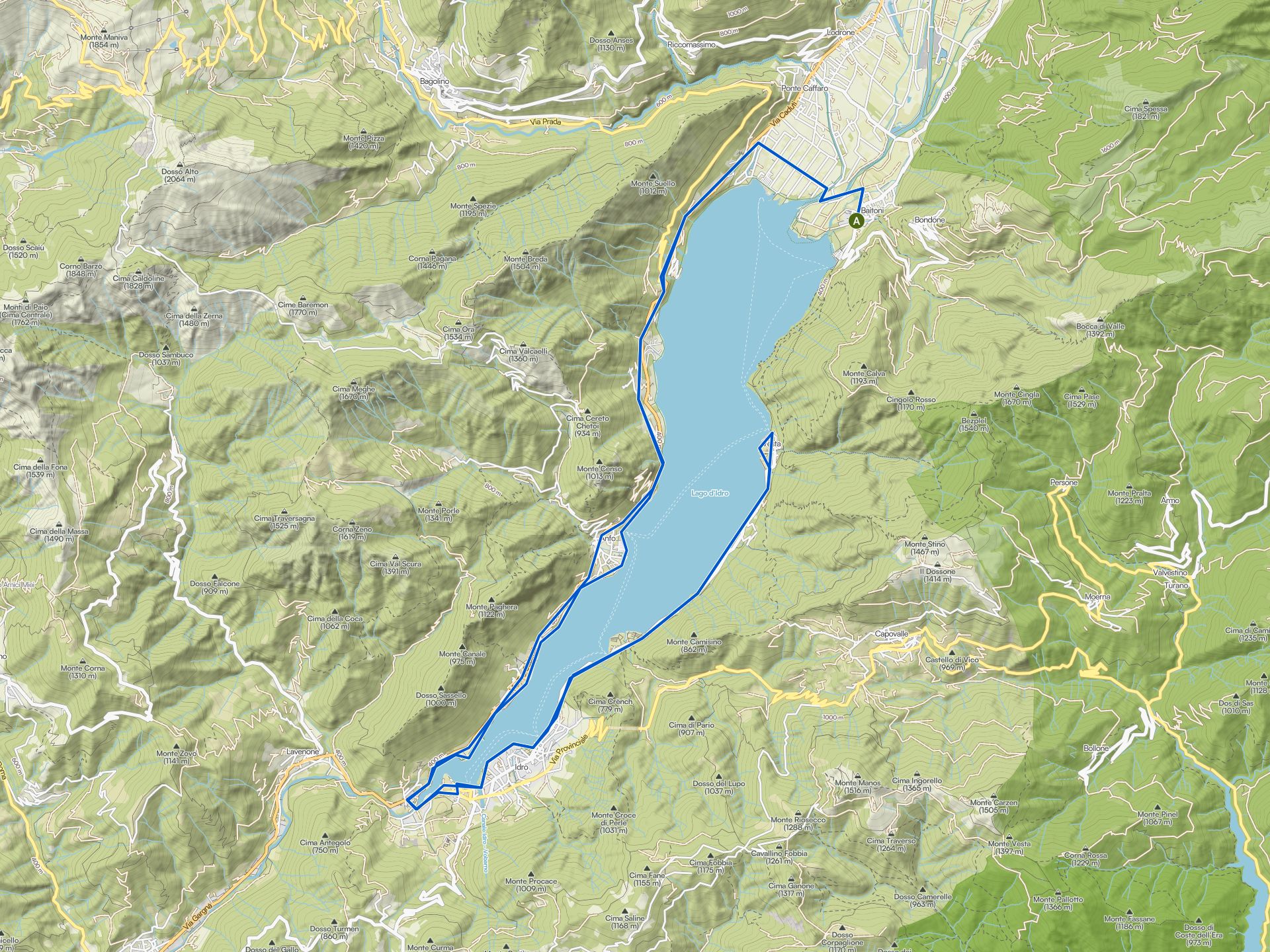 I migliori percorsi e itinerari ciclabili nei dintorni del Lago d'Idro ...